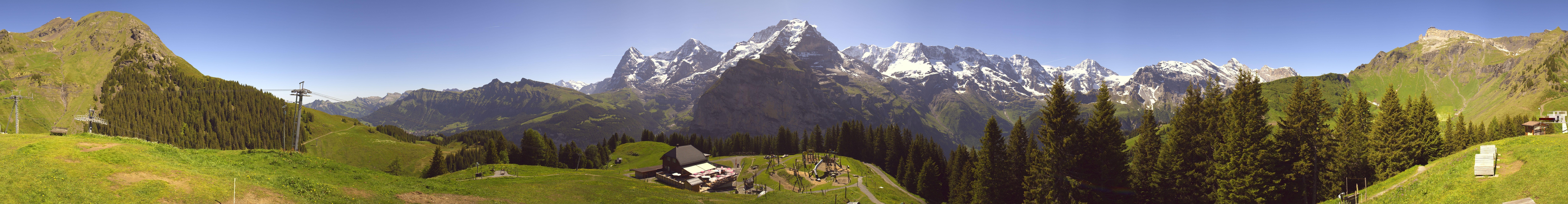Archived image Webcam Schilthorn Allmendhubel Roundshot
