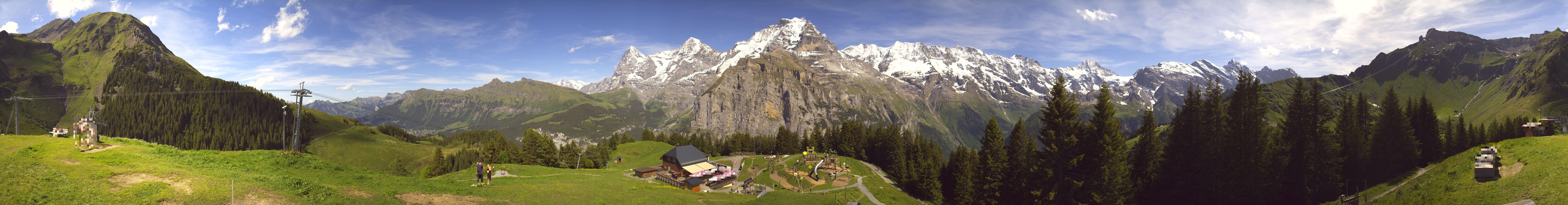 Archived image Webcam Schilthorn Allmendhubel Roundshot