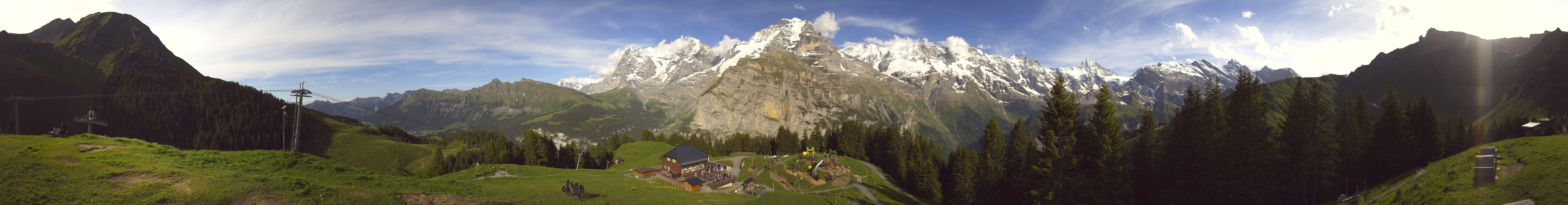 Archived image Webcam Schilthorn Allmendhubel Roundshot