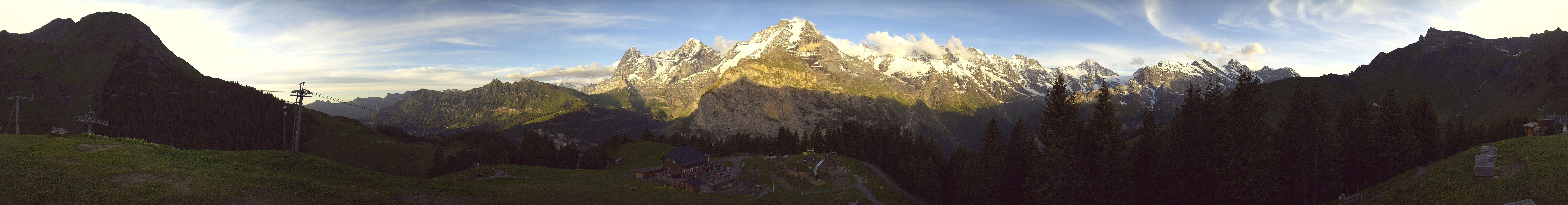 Archived image Webcam Schilthorn Allmendhubel Roundshot