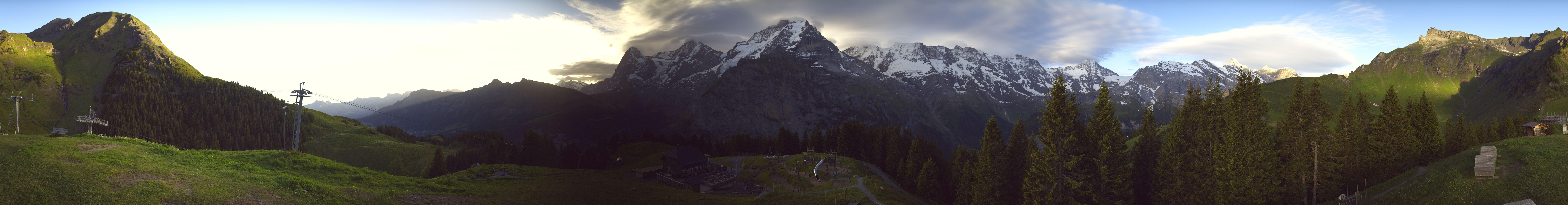 Archiv Foto Webcam Panoramacam Schilthorn Allmendhubel