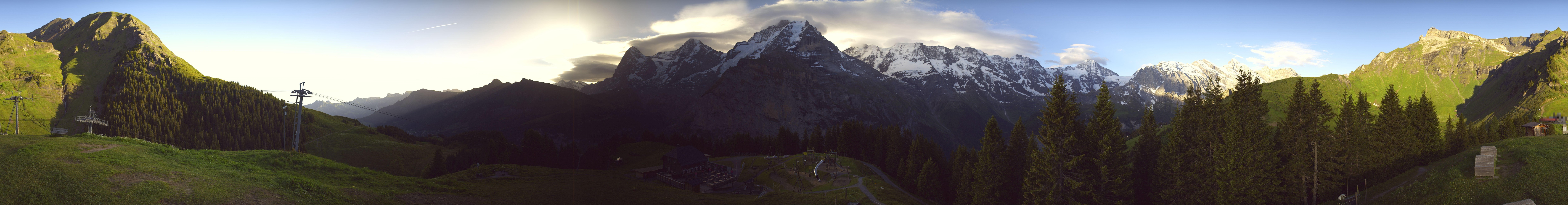 Archiv Foto Webcam Panoramacam Schilthorn Allmendhubel