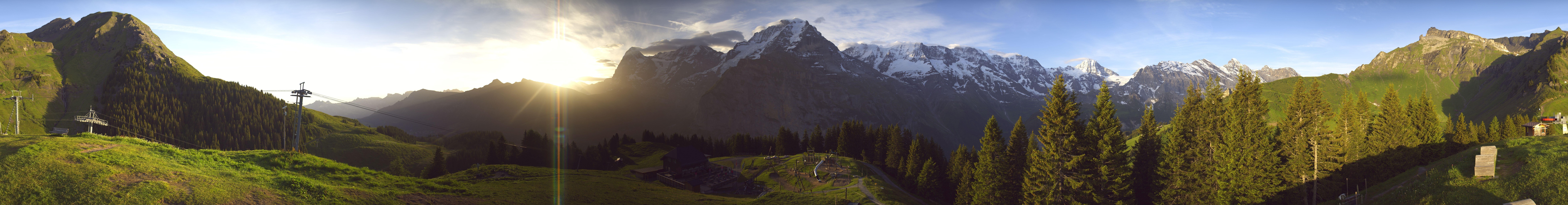 Archiv Foto Webcam Panoramacam Schilthorn Allmendhubel