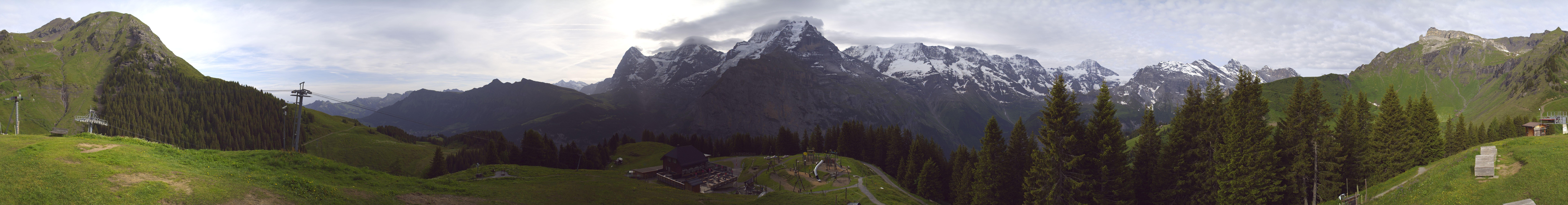 Archiv Foto Webcam Panoramacam Schilthorn Allmendhubel