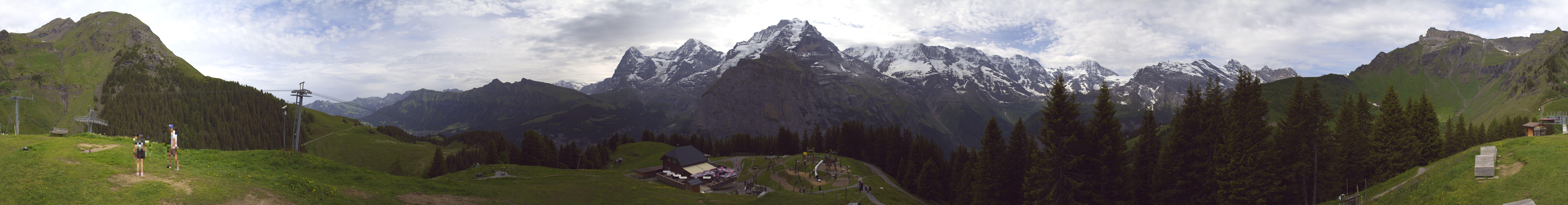 Archiv Foto Webcam Panoramacam Schilthorn Allmendhubel