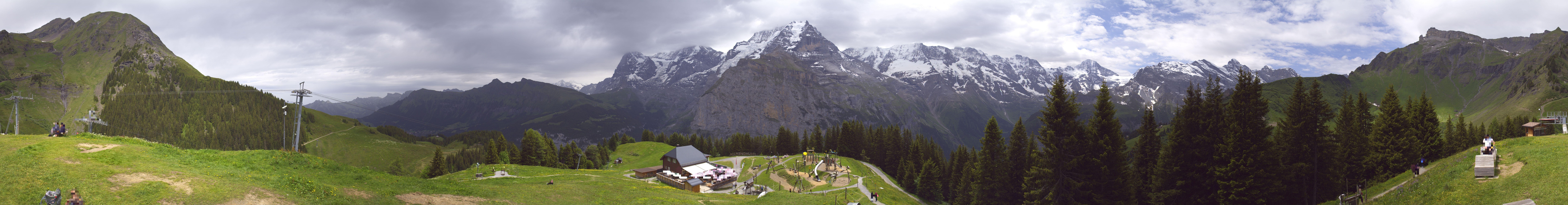 Archiv Foto Webcam Panoramacam Schilthorn Allmendhubel