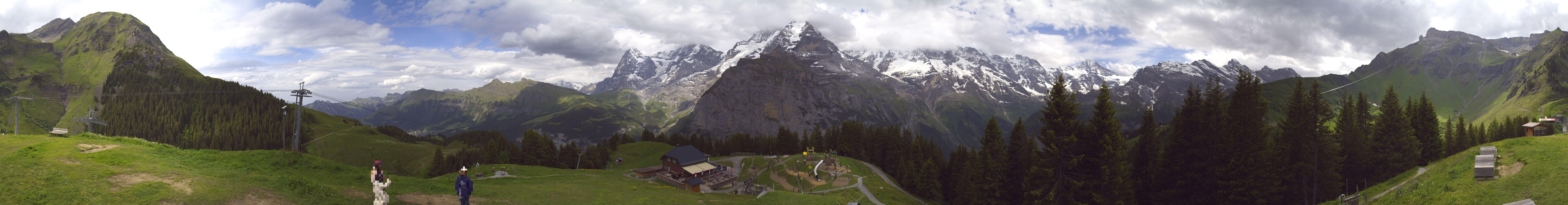 Archiv Foto Webcam Panoramacam Schilthorn Allmendhubel