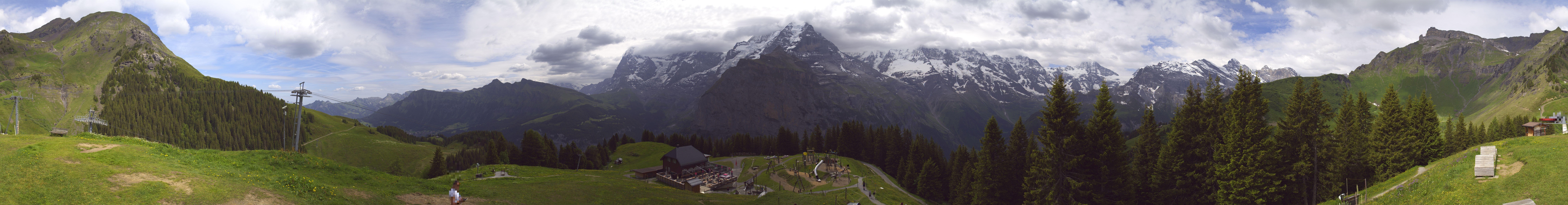Archived image Webcam Schilthorn Allmendhubel Roundshot