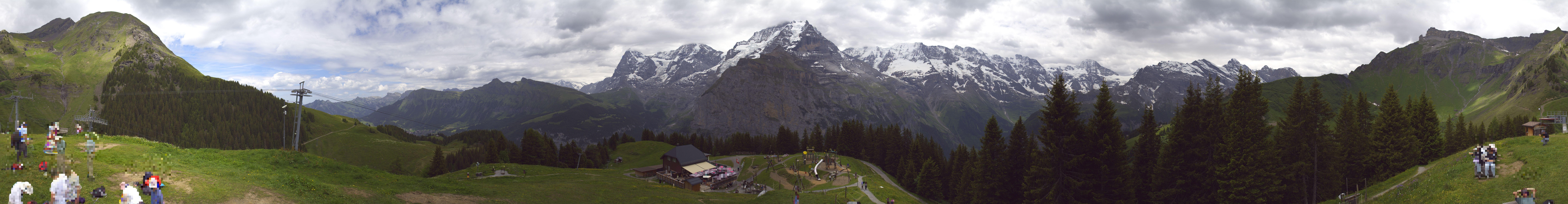 Archived image Webcam Schilthorn Allmendhubel Roundshot