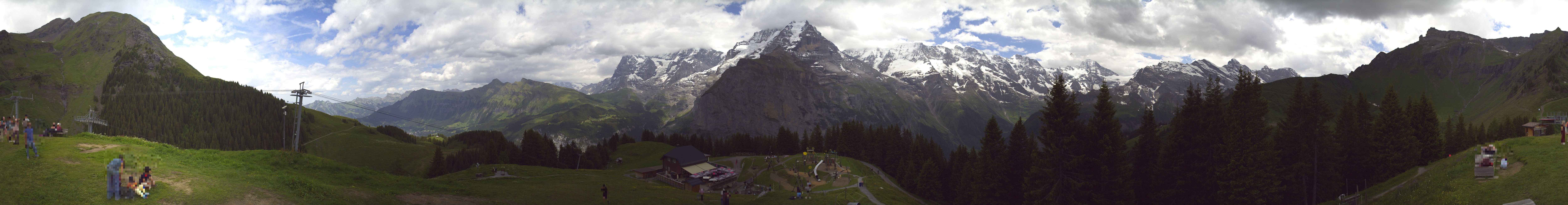 Archived image Webcam Schilthorn Allmendhubel Roundshot