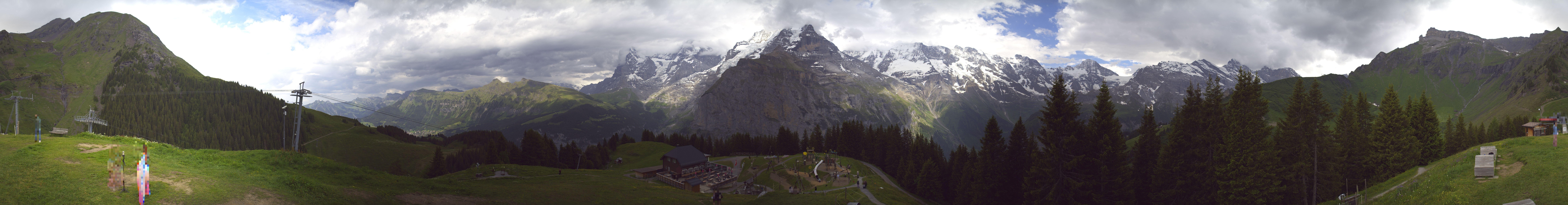 Archived image Webcam Schilthorn Allmendhubel Roundshot
