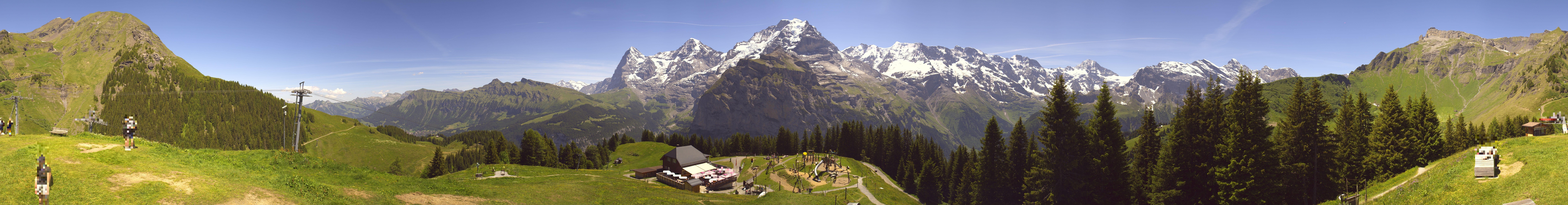 Archived image Webcam Schilthorn Allmendhubel Roundshot