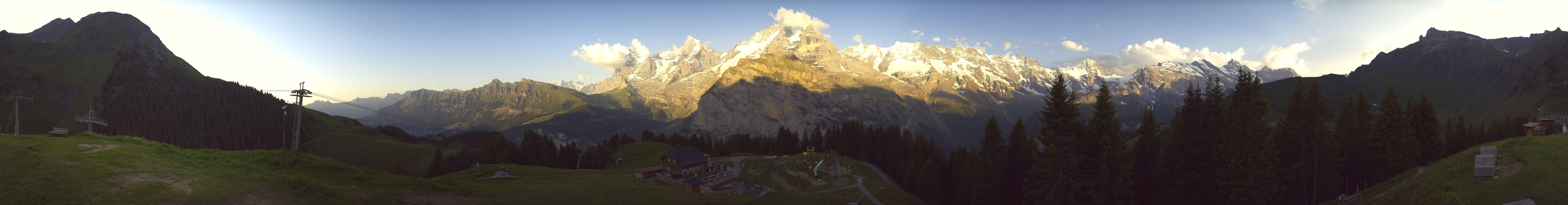 Archived image Webcam Schilthorn Allmendhubel Roundshot