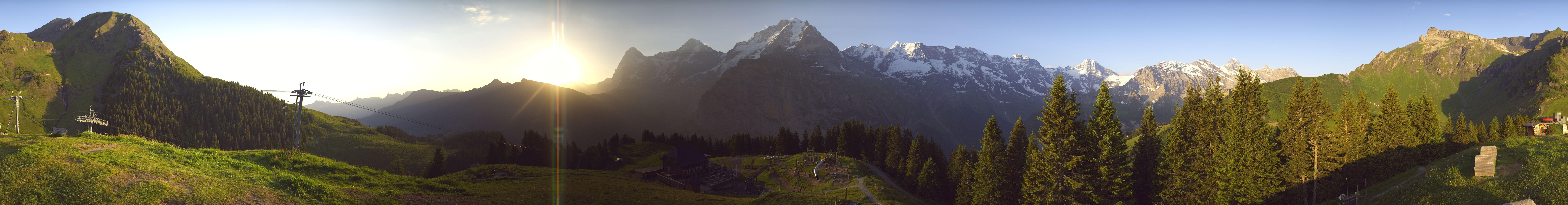 Archiv Foto Webcam Panoramacam Schilthorn Allmendhubel