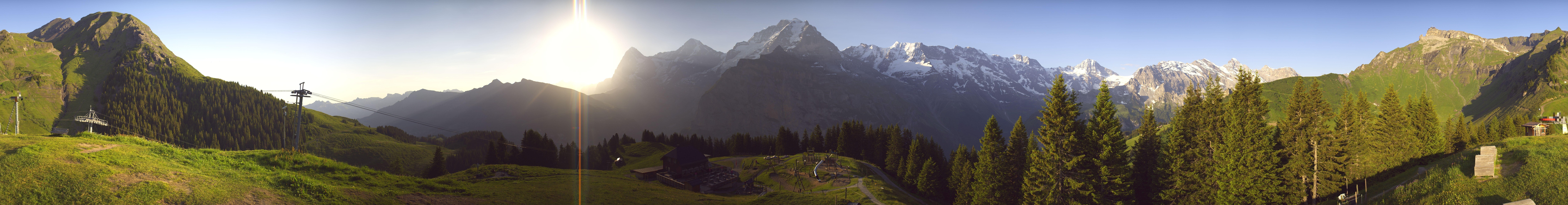 Archiv Foto Webcam Panoramacam Schilthorn Allmendhubel