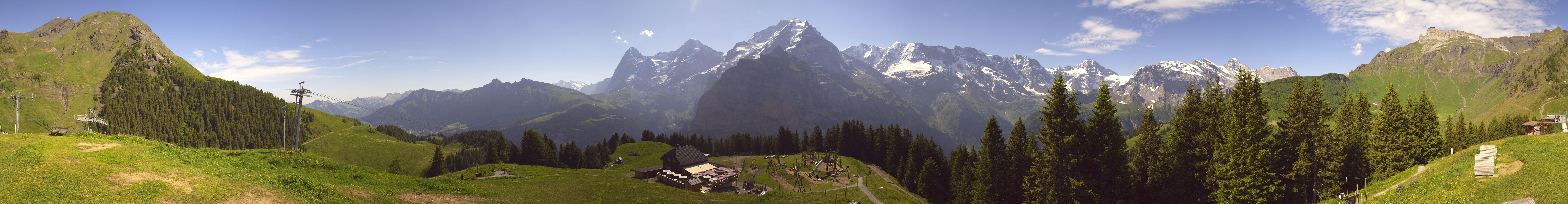 Archived image Webcam Schilthorn Allmendhubel Roundshot