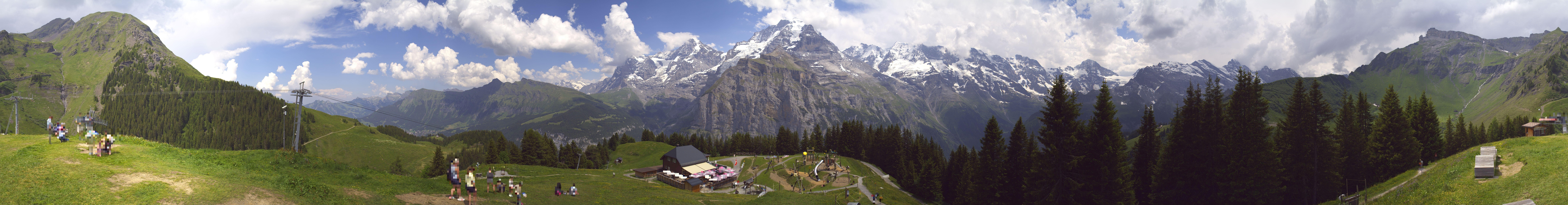 Archiv Foto Webcam Panoramacam Schilthorn Allmendhubel