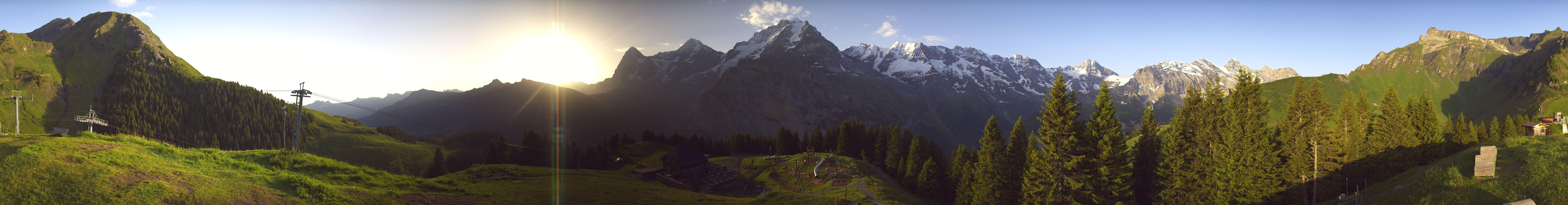 Archiv Foto Webcam Panoramacam Schilthorn Allmendhubel