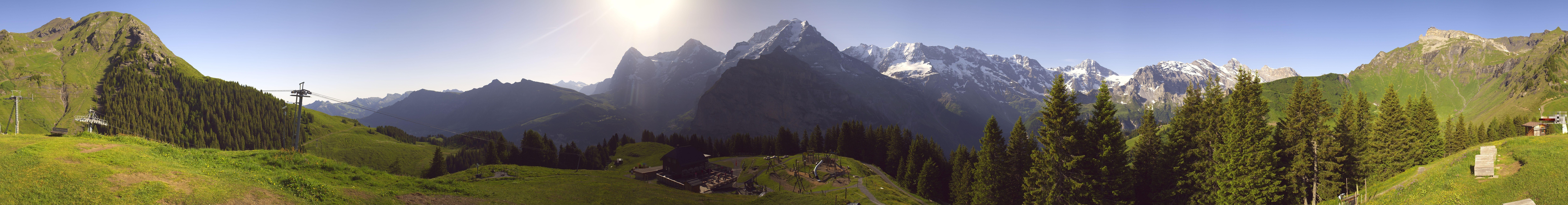 Archiv Foto Webcam Panoramacam Schilthorn Allmendhubel