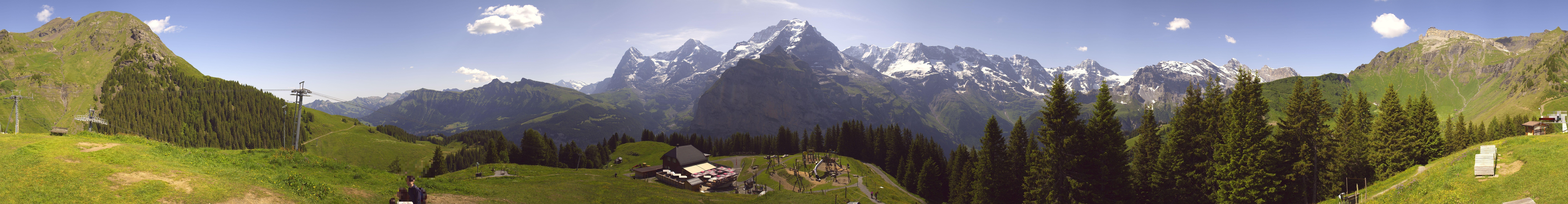 Archiv Foto Webcam Panoramacam Schilthorn Allmendhubel