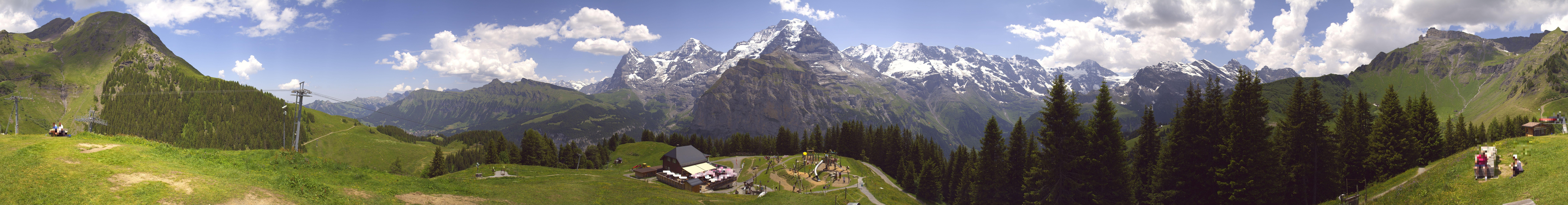 Archiv Foto Webcam Panoramacam Schilthorn Allmendhubel