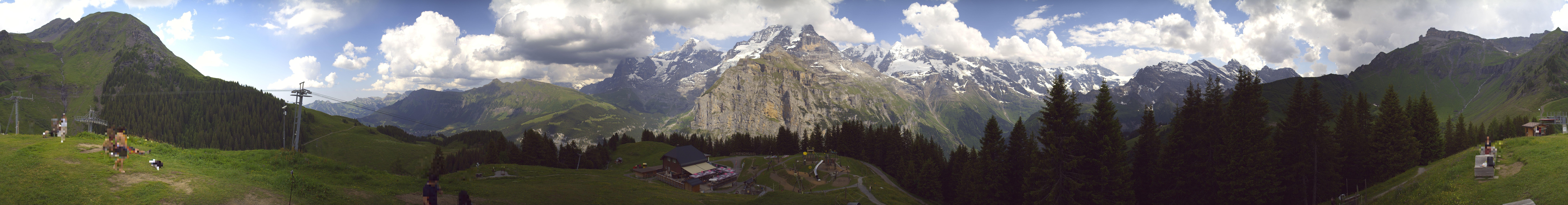 Archiv Foto Webcam Panoramacam Schilthorn Allmendhubel