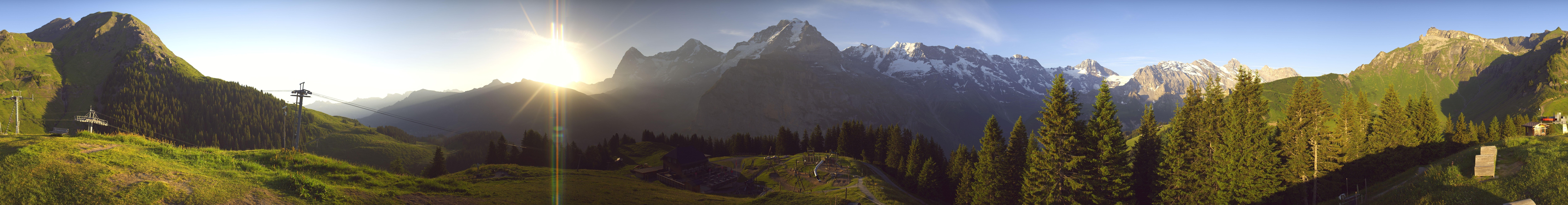 Archiv Foto Webcam Panoramacam Schilthorn Allmendhubel