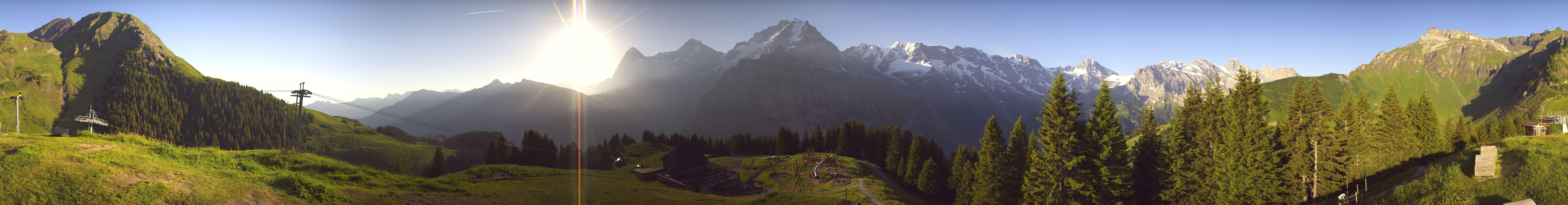 Archiv Foto Webcam Panoramacam Schilthorn Allmendhubel