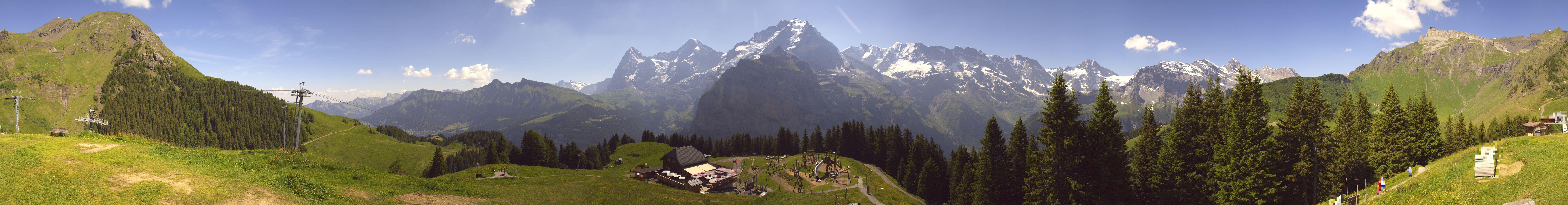 Archiv Foto Webcam Panoramacam Schilthorn Allmendhubel
