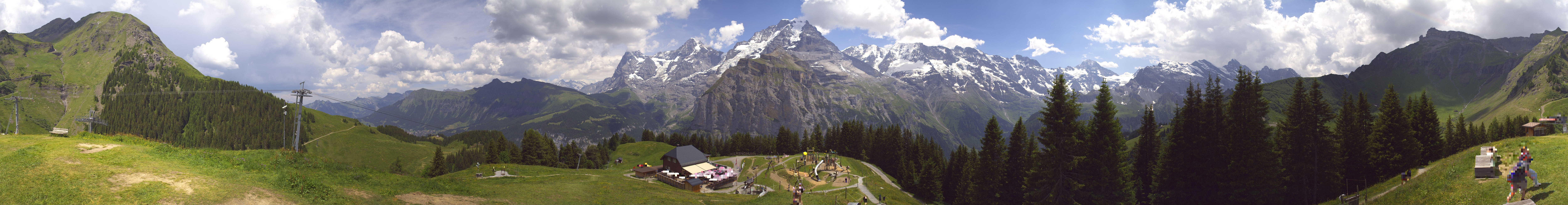 Archiv Foto Webcam Panoramacam Schilthorn Allmendhubel