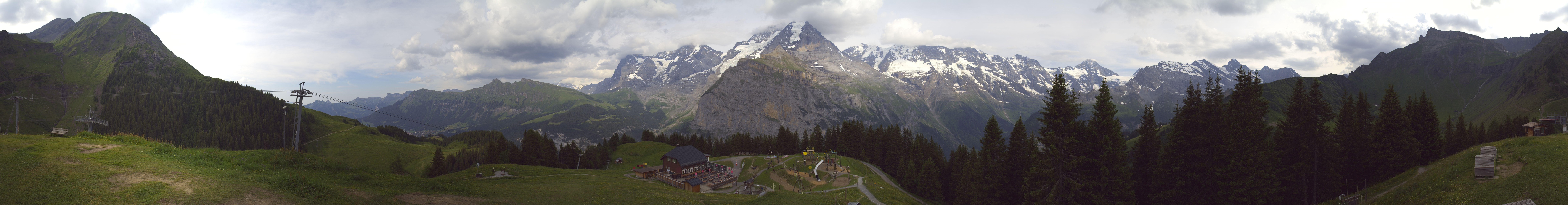 Archiv Foto Webcam Panoramacam Schilthorn Allmendhubel