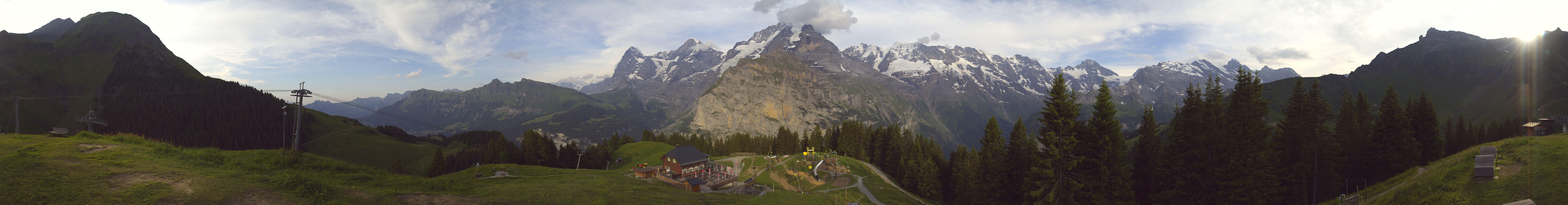 Archiv Foto Webcam Panoramacam Schilthorn Allmendhubel