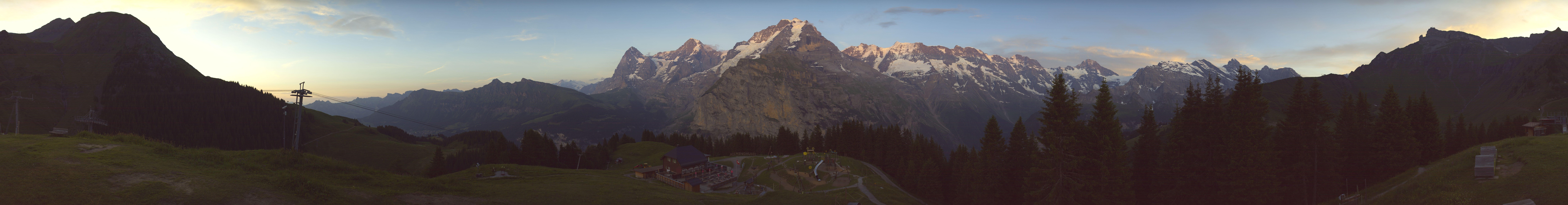 Archiv Foto Webcam Panoramacam Schilthorn Allmendhubel