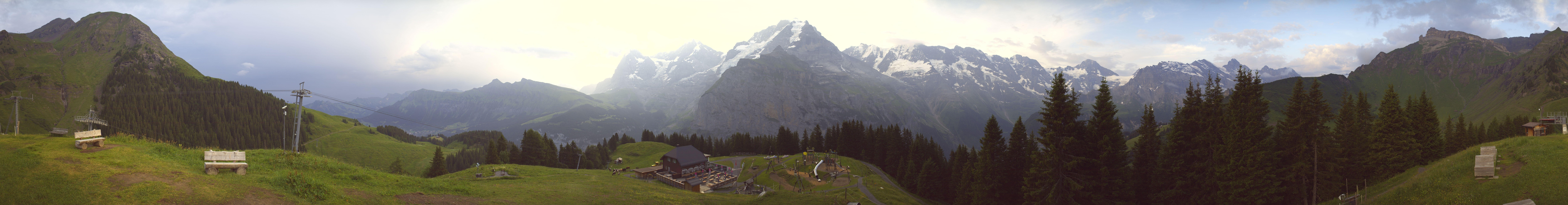Archiv Foto Webcam Panoramacam Schilthorn Allmendhubel