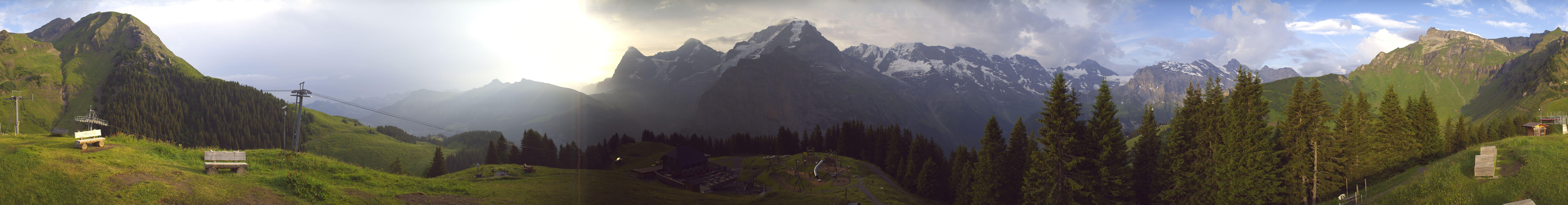 Archiv Foto Webcam Panoramacam Schilthorn Allmendhubel