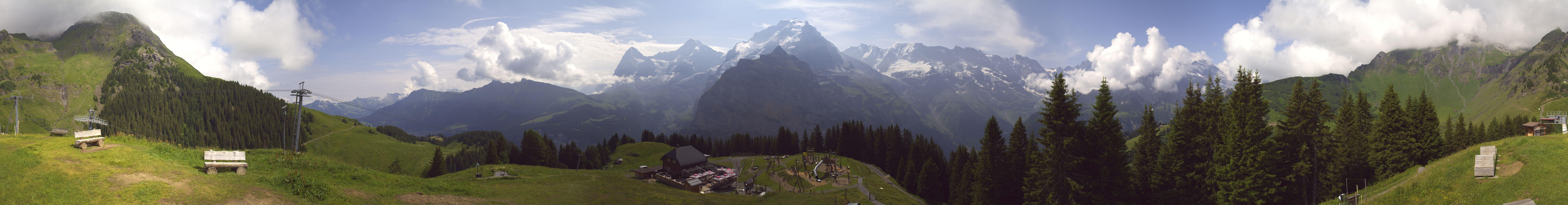 Archiv Foto Webcam Panoramacam Schilthorn Allmendhubel