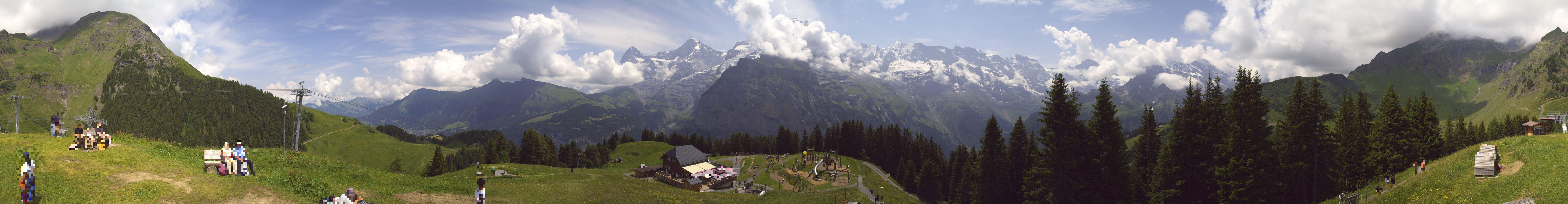 Archiv Foto Webcam Panoramacam Schilthorn Allmendhubel