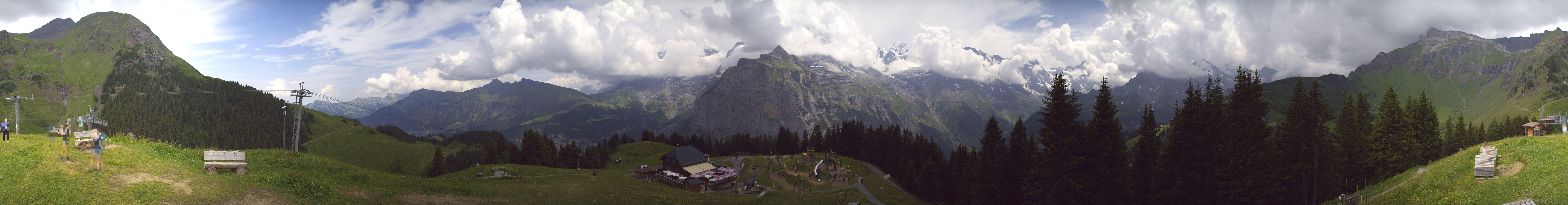 Archiv Foto Webcam Panoramacam Schilthorn Allmendhubel