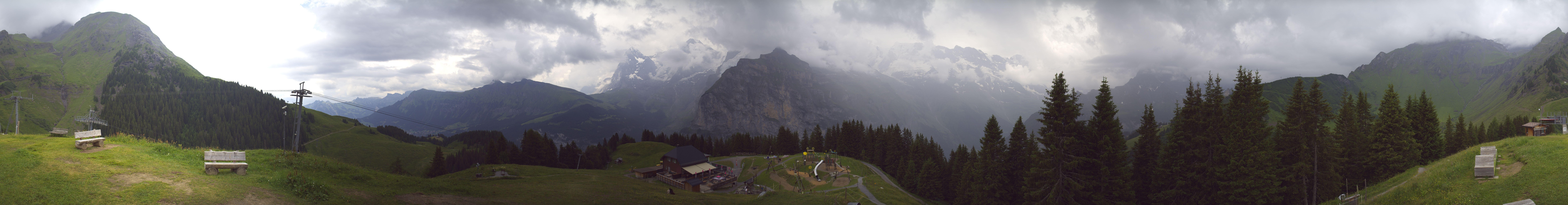 Archiv Foto Webcam Panoramacam Schilthorn Allmendhubel