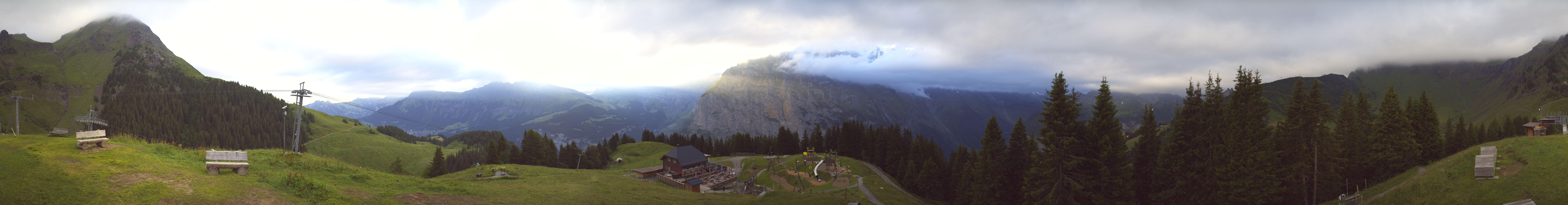 Archiv Foto Webcam Panoramacam Schilthorn Allmendhubel