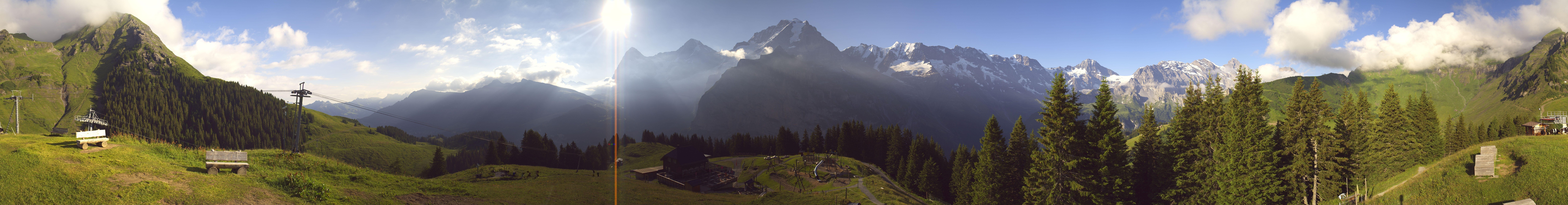 Archiv Foto Webcam Panoramacam Schilthorn Allmendhubel
