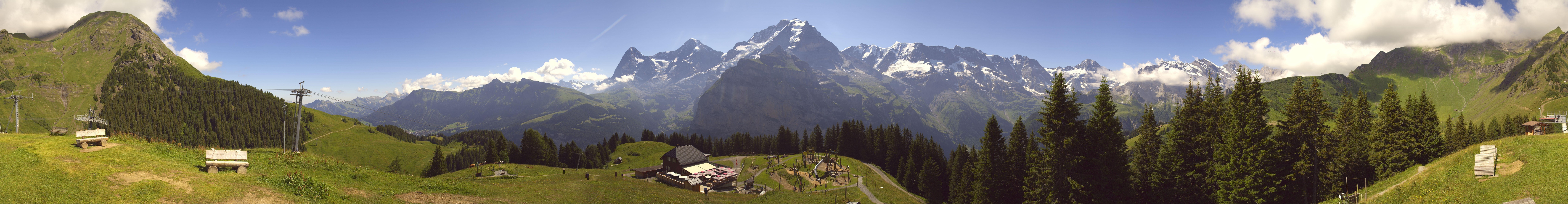 Archiv Foto Webcam Panoramacam Schilthorn Allmendhubel