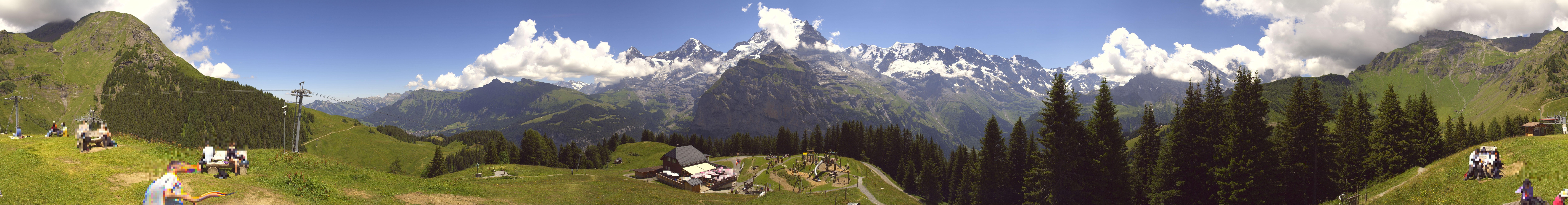 Archiv Foto Webcam Panoramacam Schilthorn Allmendhubel