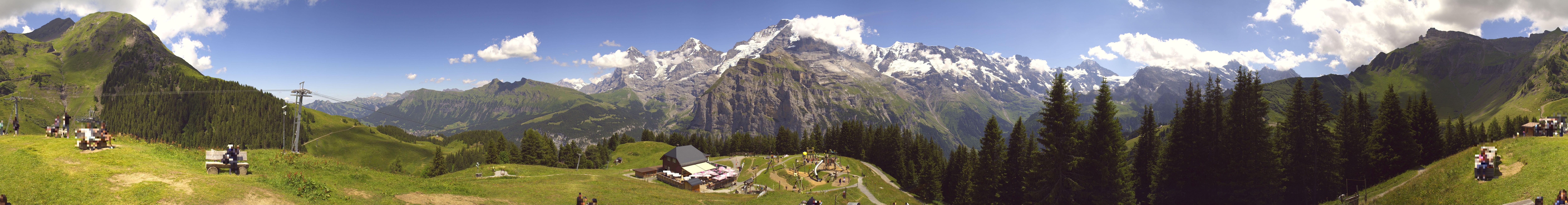 Archiv Foto Webcam Panoramacam Schilthorn Allmendhubel