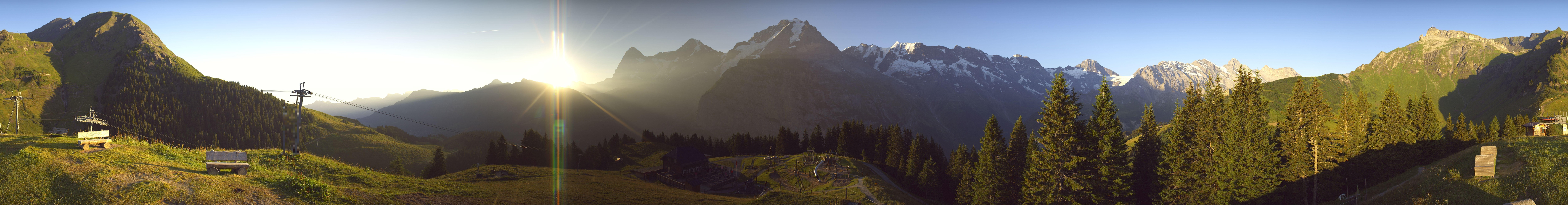 Archiv Foto Webcam Panoramacam Schilthorn Allmendhubel