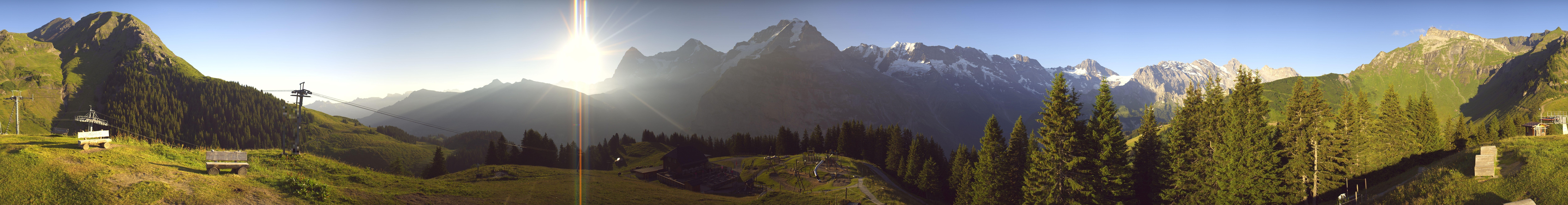 Archiv Foto Webcam Panoramacam Schilthorn Allmendhubel