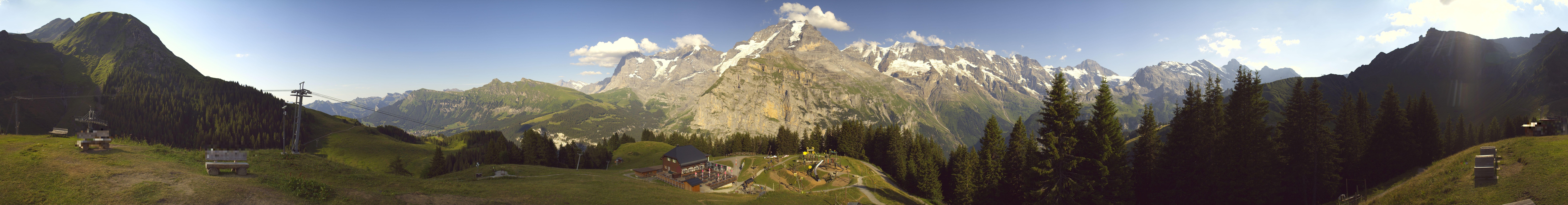 Archived image Webcam Schilthorn Allmendhubel Roundshot