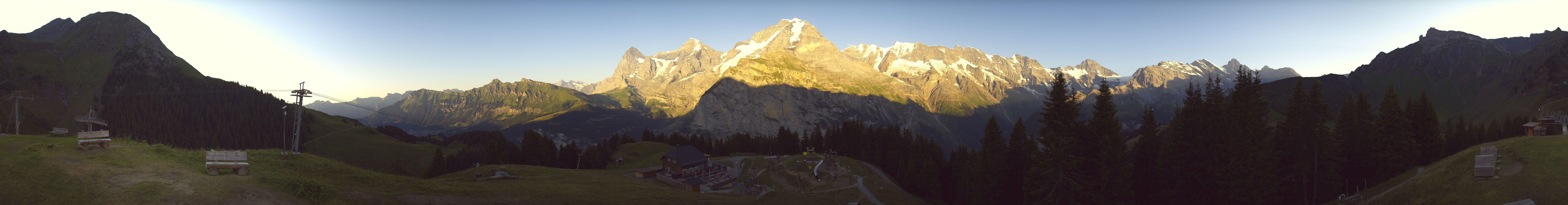 Archiv Foto Webcam Panoramacam Schilthorn Allmendhubel