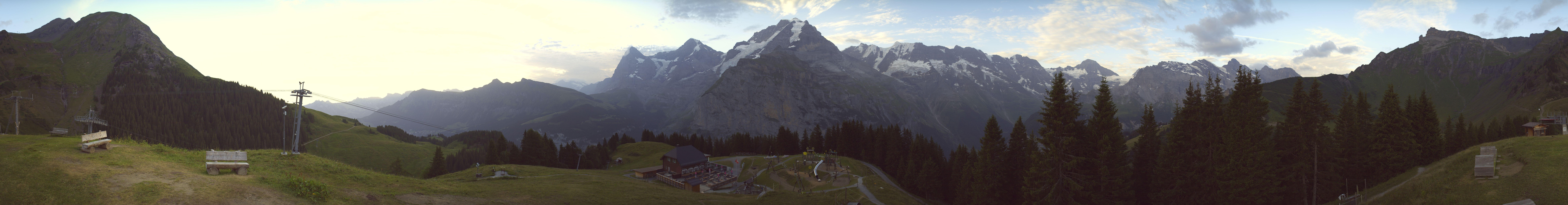 Archived image Webcam Schilthorn Allmendhubel Roundshot