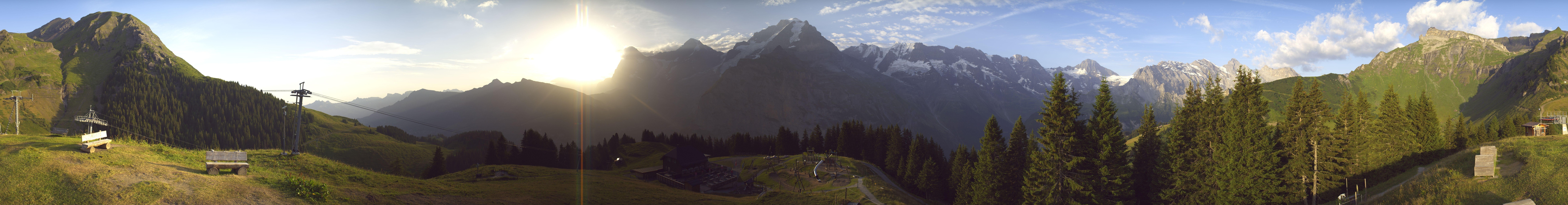 Archived image Webcam Schilthorn Allmendhubel Roundshot